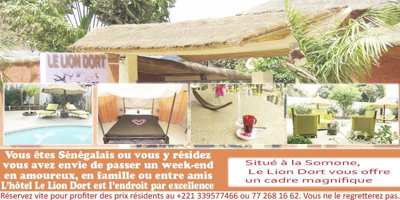 Le Lion Dort Hotel Somone Buitenkant foto